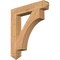 Ekena Millwork Westlake Arts & Crafts Smooth Bracket, Western Red Cedar, 5 1/2"W x 34"D x 38"H BKT06X34X38WTL03SWR - alternate 1
